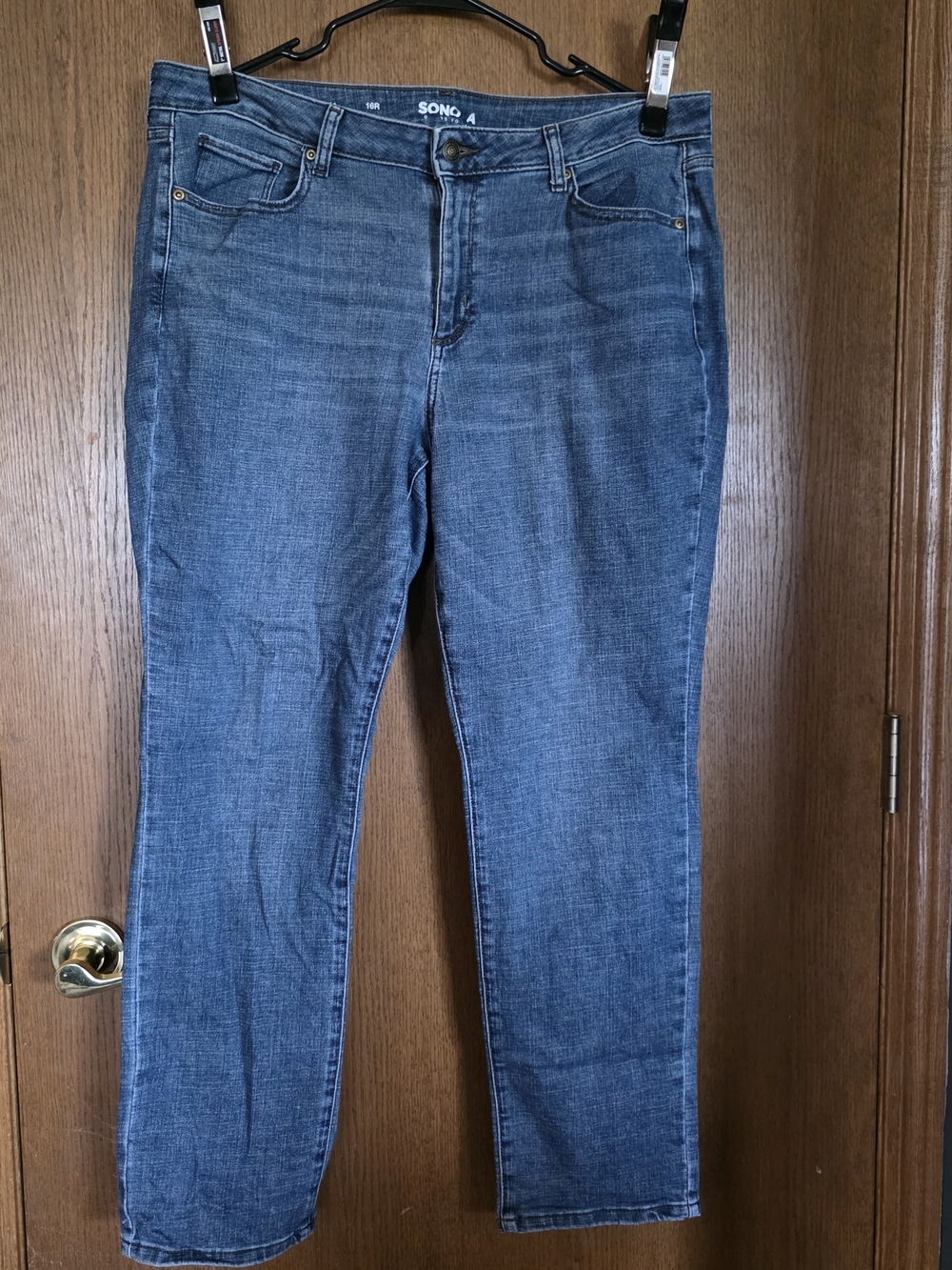 Sonoma Medium Wash Straight Leg Jeans - Blue